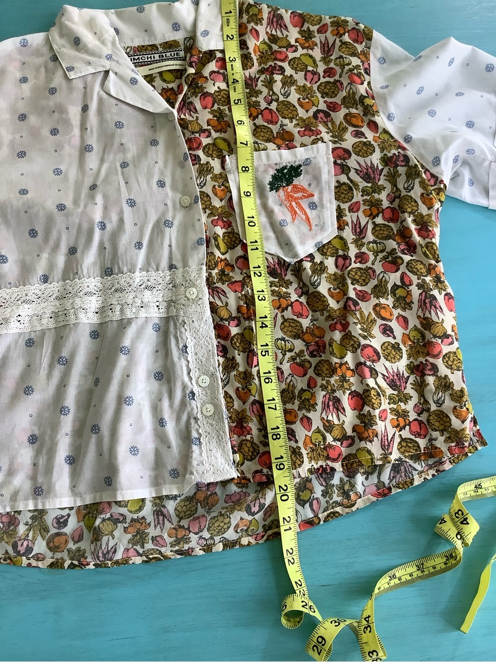 Kimchi Blue Garden Print Shirt - Picture 5 of 8